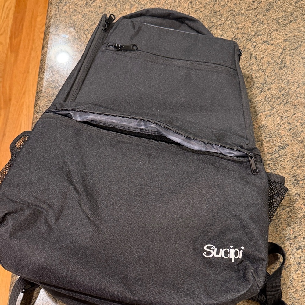 Black tennis Backpack